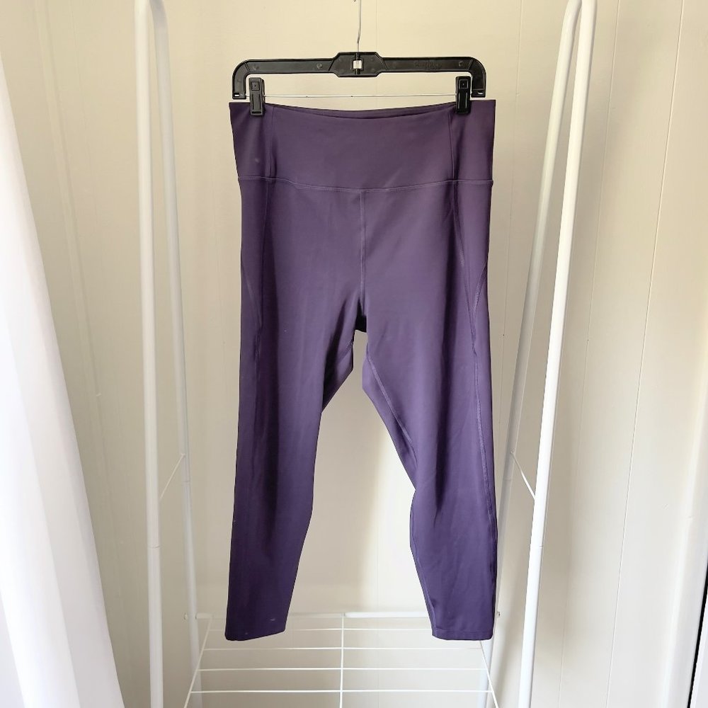 Girlfriend Collective Purple High Rise Leggings XL